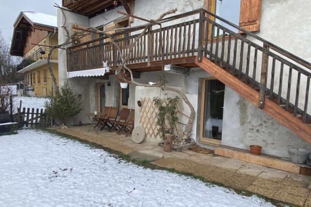 Dans Hameau, Pres Des Pistes Logement De Plein Pied Au Calme Taninges Exterior foto